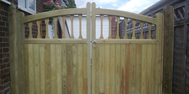 Wooden Gates Installed