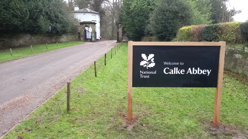 Calke Abbey Signage
